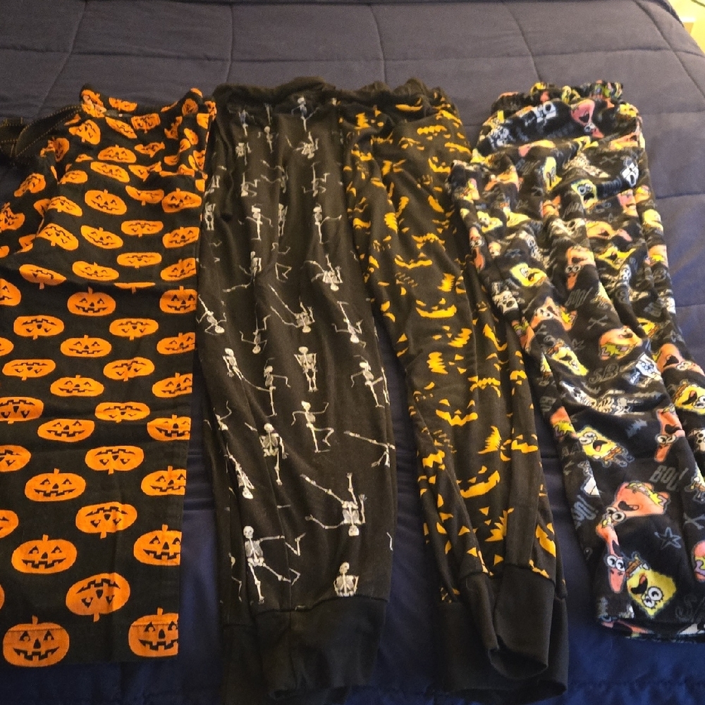 Halloween Themed Pajama Pants Set